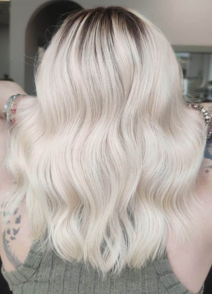 pelo color rubio